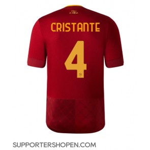 AS Roma Bryan Cristante #4 Hemma Matchtröja 2022-23 Kortärmad